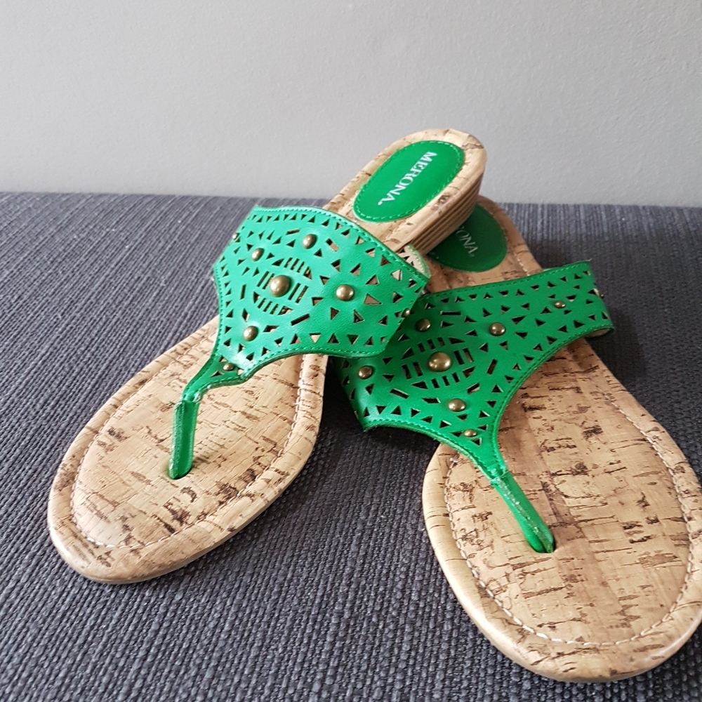 laser cut sandals